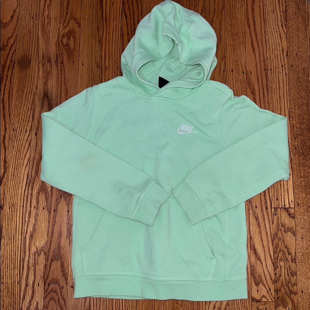 Size: M // Nike Mint Green Hoodie